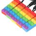 Baby Teether Toy - Food Grade Silicone Rainbow Building Blocks for Teething Relief - Buy Online on GoSupps.com