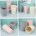 STOBAZA 6 Pcs Straw Bathroom Cups & Toothbrush Organizer Reusable Gargle Cups & Travel Mugs for Kids Eco-Friendly Toothbrush Holders - Buy Online on GoSupps.com