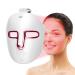 Zupora Red Light Therapy Mask 7 Color Led Face Mask Light Therapy Red Blue Light Therapy for Face Rejuvenation Facial Skin Care Mask for Face