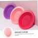 FRCOLOR Makeup Brush Scrub Pad Beauty Cleaning Tool Foldable Cleaner Bow Makeup Accessories Silicone Cleaning Mat Cosmetic Brush Washing Foldable Brush Make up Cleaning Bowl Silica Gel 15x1.2x4.2cm Pink - Buy Online on GoSupps.com