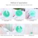 Silicone Body Scrubber Exfoliator Back Brush with Long Handle for Shower - Soft Bristles, Non-Slip, BPA-Free - Shower Scrubber for Men and Women - Buy Online on GoSupps.com
