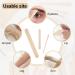 Naikudage Wooden Spatulas - 300 Pieces for Hair Removal Ice Cream Production & Crafts | 3 Styles & Multiple Sizes - Buy Online on GoSupps.com