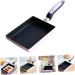 Milisten 3 Pcs Frying Pan Baking Pans Griddle Pan Flat Skillet Egg Skillet Pancake Skillet Spanish Tortilla Pan Non Stick Omelette Pan Nonstick Egg Pan Nonstick Skillet Square Smokeless Pot 34X13CMx3pcs Random Colorx3pcs - Buy Online on GoSupps.com