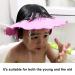 Pengxiaomei 3Pcs Baby Shower Caps - Adjustable Bathing Hat for Kids with Ear Protection - Buy Online on GoSupps.com