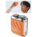 Beard Shaver Traveler Mini and Portable Suitcase Design Portable Mini Rotary Electric Shaver for Men Pocket Shaver USB Mini Shavers for Men (Orange)