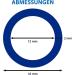 Buy Arka PVC Hose 12/16 mm - 5m Blue | Robust Aquarium & Pond Hose for Water & Air Transport - Buy Online on GoSupps.com