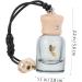 GLEAVI 1pc Perfume Bottle Carafes Accessories Automotive Alentine Hanging Glass Essential Oil Bottle 1 count (Pack of 1) Black - Buy Online on GoSupps.com