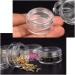 60-Piece 5ml Transparent Cosmetic Sample Jars | Nail Art Containers with Screw Cap for Lip Balm Glitter and Rhinestones - Buy Online on GoSupps.com