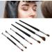 3PCS Double Ended Sickle Shaped Eyeliner Brush 3PCS Nose Liner Brush for Makeup Skin-friendly for Daily Makeup - Buy Online on GoSupps.com