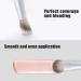 TEOYALL Under-Eye Concealer Brush - Small Flat Angled Synthetic Bristles for Flawless Coverage | Best Multitask Brush for Liquid Cream and Powder - International Shipping Available - Buy Online on GoSupps.com