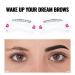 ESPOCE Eyebrow Stamp Stencil Kit - 2-in-1 Black and Black Brown, Waterproof & Long Lasting Brow Stamp with 24 Stencils, Brush, and Razor - Upgrade Design - Buy Online on GoSupps.com