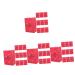 Healeved 40 Pcs Valentine's Day Tote Party Bag Tote Bags for Kids Handheld Heart Gift Bag Jewelry Valentines Party Decorations Supplies Packing Pouches Candy Favor Bags Souvenir