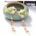 FRCOLOR 3 Pairs Tassel Hair Clip Wedding Hair Clip Hanfu Headdress Accessories Ancient Style Hairpin Chinese Style Hair Clips Decorative Hair Clips Japanese Crystal Jade Geisha Pearl Bride - Buy Online on GoSupps.com