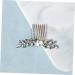 DOITOOL 1pc Rhinestone Disc Hair Comb Rhinestone Side Comb Crystal Ab Rhinestones Wedding Hair Accessories Rhinestone for Hair Wedding Hair Clip Hair Pin Wedding Dress Alloy Headgear Bride - Buy Online on GoSupps.com