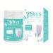 3 Days Teeth Whitening Powder Mint Deep Cleaning and Remineralizing Tooth Powder Pearl Powder - Stain Remover & Polisher for Brighting White Teeth in 5 Days(Green)