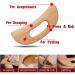WJRQD Wooden Gua Sha Tool - Lymphatic Drainage Massage Device for Legs Back Face & Neck | Relieve Fatigue & Promote Wellness - Buy Online on GoSupps.com