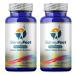 2 Pack Edema Swollen Ankle Legs Supplement Reduces Swelling Bloating Natural Water Pill Diuretic Helps Relieve Achy Swelling on The Legs Feet Calves Hands, Water Retention, Promotes Weight Loss