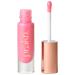 Prakti KhushiKiss Nourishing Lip Oil in Luscious Lychee Hydrates & Plumps Lips High-Shine Finish with Hyaluronic Acid & Peptides 0.17 oz