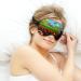 Retro Video Game Sleep Mask - Adjustable Strap Eye Cover for Sleeping and Travel - Buy Online on GoSupps.com