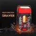 Transparent Body Titanium Plated Blade USB Charging Electric Shaver for Men - Red | Shop Now - Buy Online on GoSupps.com