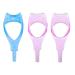 3 Pieces Mascara Shield Guard Lash Buddy Eyelash Tool Lash Applicator Makeup Cosmetic Mascara Applicator TooL Shield Mascara Painting Tool Guard Applicator Upper Lower Eye Lash (Pink Blue)