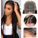 Maxine 5x5 HD Transparent Lace Front Wig | 10a Brazilian Remy Silky Straight Wave Human Hair | Pre Plucked with Baby Hair | 22 Inch 5x5 Lace Closure Wig - Buy Online on GoSupps.com