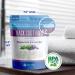 Organic Back Soothing Bath Salt - 32oz Epsom Salt with Bergamot, Lavender, Eucalyptus, Peppermint Oils, Vitamin C - BPA Free Pouch - 2lb Pack - Buy Online on GoSupps.com