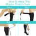 DYHQQ Plantar Fasciitis Night Sock | Pain Relief for Plantar Fasciitis & Achilles Tendonitis | L/XL - International Shipping Available - Buy Online on GoSupps.com