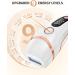 IPL Hair Removal Device for Men & Women - 999 900 Pulses 3 Functions (HR/SC/RA) 9 Energy Levels - Painless Laser Hair Removal for Body Face & Bikini - White - Buy Online on GoSupps.com