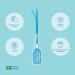 Tepe Easypick Dental Sticks M/L Pack of 36 with Pocket Case | Convenient Daily Oral Care On-the-Go - Buy Online on GoSupps.com