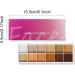 Color Correcting Palette Sculpting Face Cream Contour | Makeup Concealer for Women Mature Skin Evening Wedding Travel Date - Buy Online on GoSupps.com