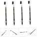 FOMIYES 24 Pcs Two-in-one Eyebrow Pencil Waterproof Eyeliner Eyelash Tool Eyebrow Drawing Tools Lasting Girl - Buy Online on GoSupps.com