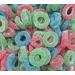 Fizzy Ring Sweets | Green Apple Blue Raspberry Red Strawberry Mix Bag of Sweets | Halal (1kg) - Buy Online on GoSupps.com