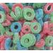 Fizzy Ring Sweets | Green Apple Blue Raspberry Red Strawberry Mix Bag of Sweets | Halal (1kg)