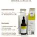 Leucosia Argan Oil - Organic Argan Oil for Hair Body Face Nails - 100% Pure and Organic Argan Oil - Certified Argan Oil 50 ml - Buy Online on GoSupps.com