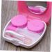 SOLUSTRE 2pcs Cute Lens Case Stylish Lens Storage Box for Safe Travel & Protection | International Shipping Available - Buy Online on GoSupps.com