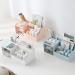 Multifunction Desk Organizer  BREIS Makeup Storage for Eyeshadows  Concealers  Powders  Nail Polish 9.65x 4.8x 3.67 (White) - Buy Online on GoSupps.com