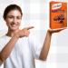 AETN Creations 3 Packs of Slim Fast Choc Orange Meal Replacement Bars with Essential Proteins & Fibres complete with AETN Magnet and Meal Planner - Buy Online on GoSupps.com