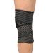 High Elastic Bandage - Extra Long Stretch Compression Knee Brace for Sports & Running - Black - Buy Online on GoSupps.com