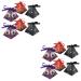 Cabilock 60 Pcs Halloween Box Trick or Treat Bags Treat Container Halloween+decorations Candy Box Korean