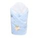 Baby Swaddle Wrap Blanket/Newborn Cotton Swaddling Sleeping Bag 0 to 3 Months (Ladders Blue) 4