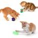 Wefine 20 Pcs Cat Toys for Indoor Kitten Collapsible Cat Tunnel for Indoor Cat Interactive Cat Feather Wand Ball Spring Mice Toy for Cat Puppy Kitty Kitten 20pcs Rainbow - Buy Online on GoSupps.com