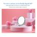 Mini 360 Aluminum Frame Silver Vanity Mirror with Stand - Ideal for Office, Dormitory, Women and Men - Buy Online on GoSupps.com