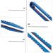 Buy ToddMomy 3-Pack Titanium Alloy Tweezers - Durable Survival & Cooking Tool Set - Travel & Camping Essentials - Buy Online on GoSupps.com