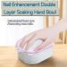 LIDOUK 2 Pieces Nail Soaking Bowl Set - Pink Nail Spa Manicure Tool - Buy Online on GoSupps.com