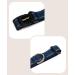 Lonto Soft Padded Dog Collar S - Durable Nylon 360 Reflective Click Closure Metal Ring Adjustable - Blue - Buy Online on GoSupps.com