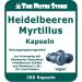 Buy Blueberries Myrtillus Vegan Capsules 200 pcs | Blueberry Concentrate Aronia Extract & Essential Vitamins - Buy Online on GoSupps.com