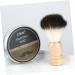 Fomiyes Men's Shaving Set: Foam Shell Razor Cup & Brush Stand - Travel-Friendly Black 12x8.5cm - Buy Online on GoSupps.com