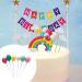 12 Pcs Birthday Cake Topper Sticks Colorful Mini Balloon Topper Sticks Balloon Cake Topper for Wedding Birthday Party - Buy Online on GoSupps.com