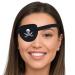 AMZVIO Eye Patches for Adults and Kids, Medical Eye Patch for Left or Right Eye,3D EyePatch for Lazy Eye Halloween Pirate Costume (Pure Black + Pirate)